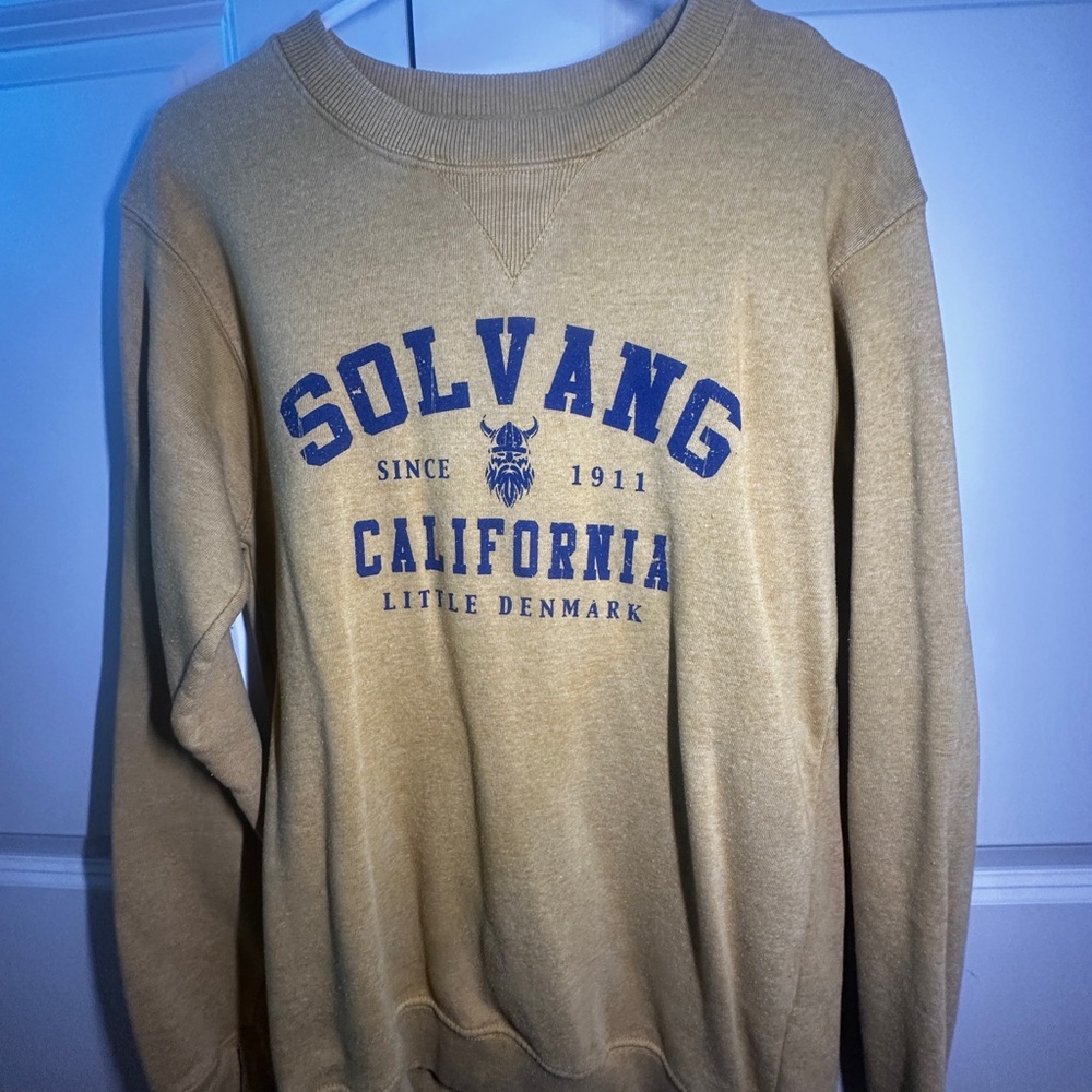 Solvang California Beige Sweater